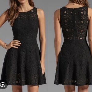 BB Dakota 'Renley' Lace Fit & Flare Dress (Nordstrom Exclusive)
